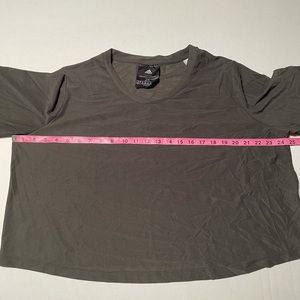 Adidas Training x Universal Standard Cropped Mesh Tee